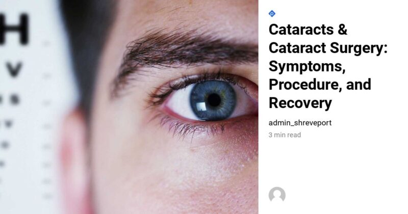 Guide to cataracts surgery